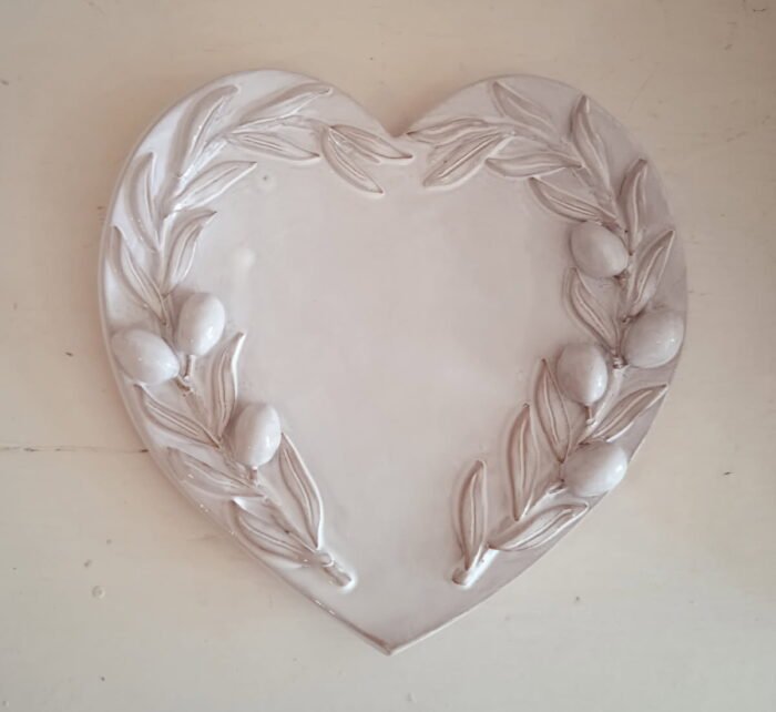 Coupelle coeur olivier