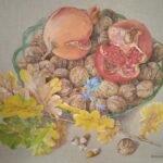 Acrylique sur lin